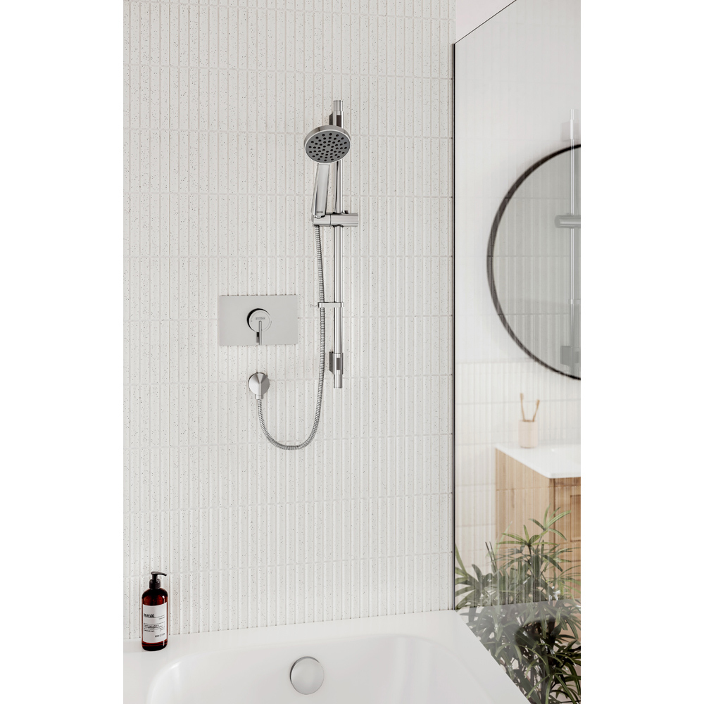 Bristan Sonique Chrome Thermostatic Concealed Shower Valve with Handset Image 4