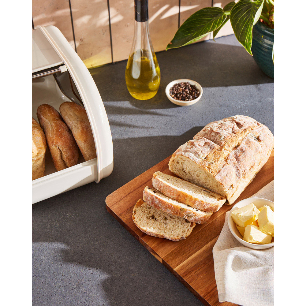 Morphy Richards Equip 8L Cream Compact Bread Bin Image 7