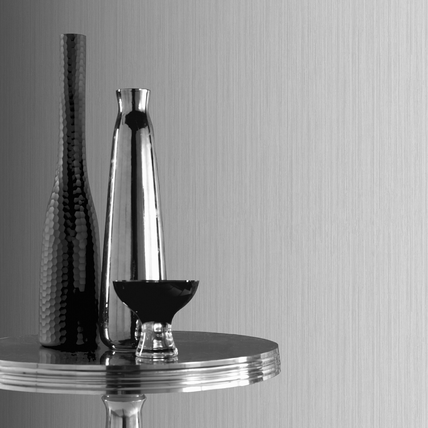 Stardust Textured Wallpaper - Silver Image 6