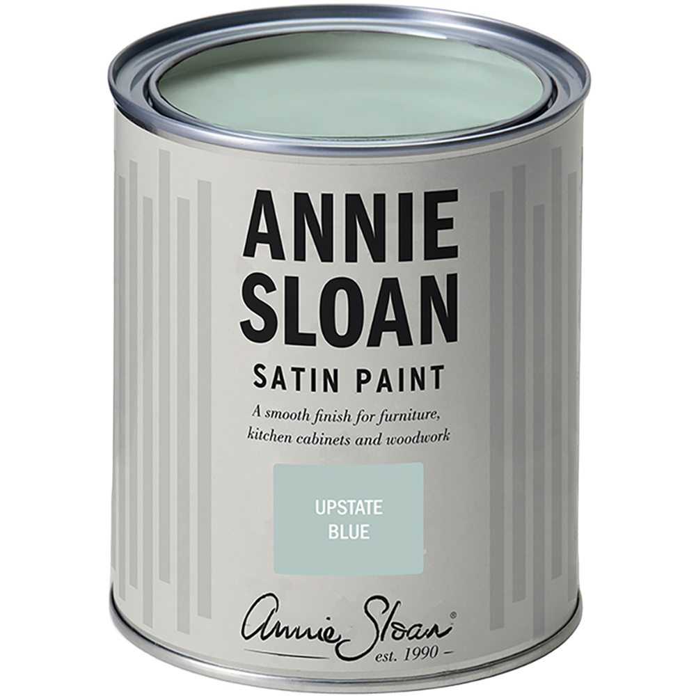 Annie Sloan Upstate Blue Wood and Metal Satin Paint 750ml Image 2