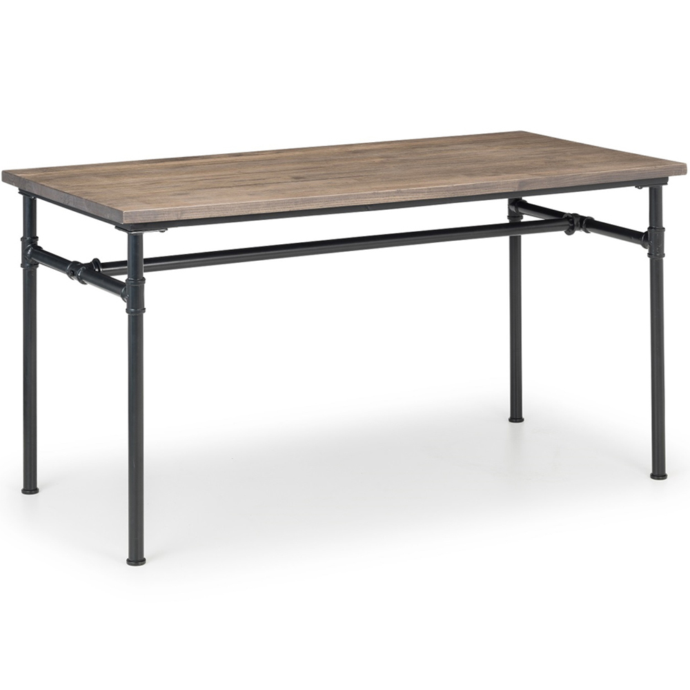 Julian Bowen Carnegie 4 Seater Extending Dining Set Mocha Elm Image 3