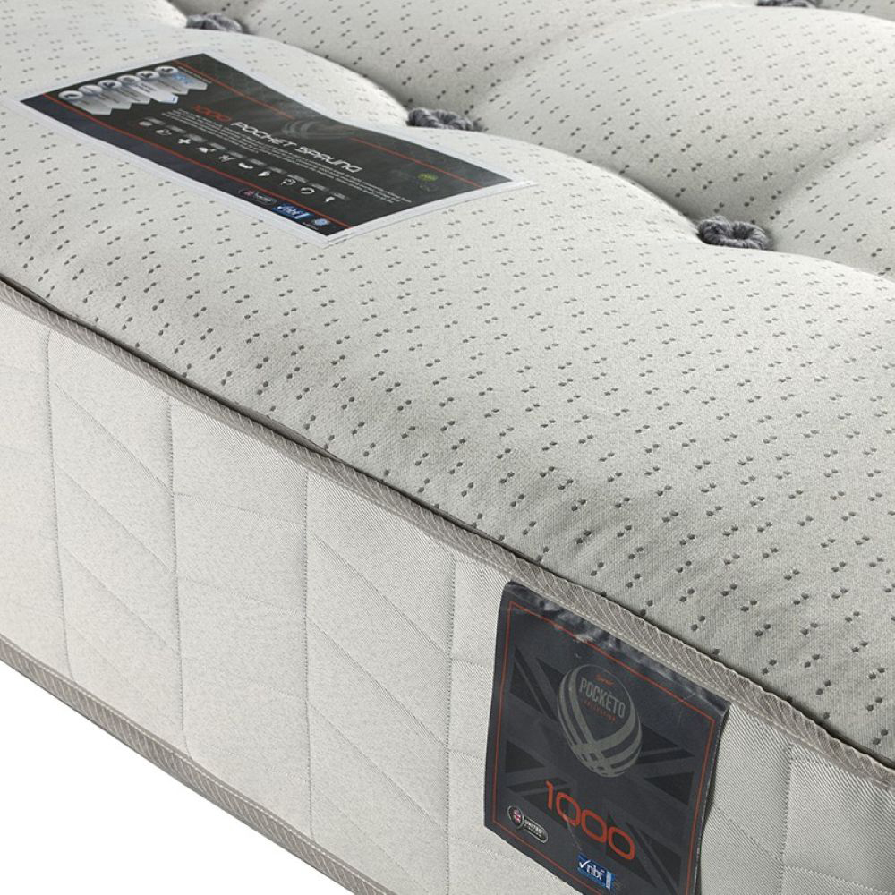 Sareer Matrah Small Single Pocketo 1000 Latex Foam Mattress Image 2