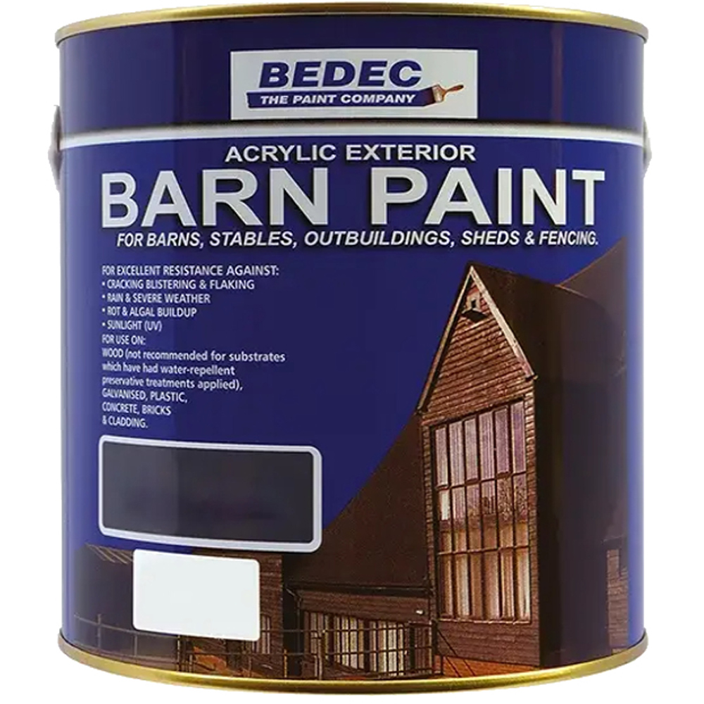 Bedec Solid Pine Semi Gloss Barn Paint 2.5L Image 2
