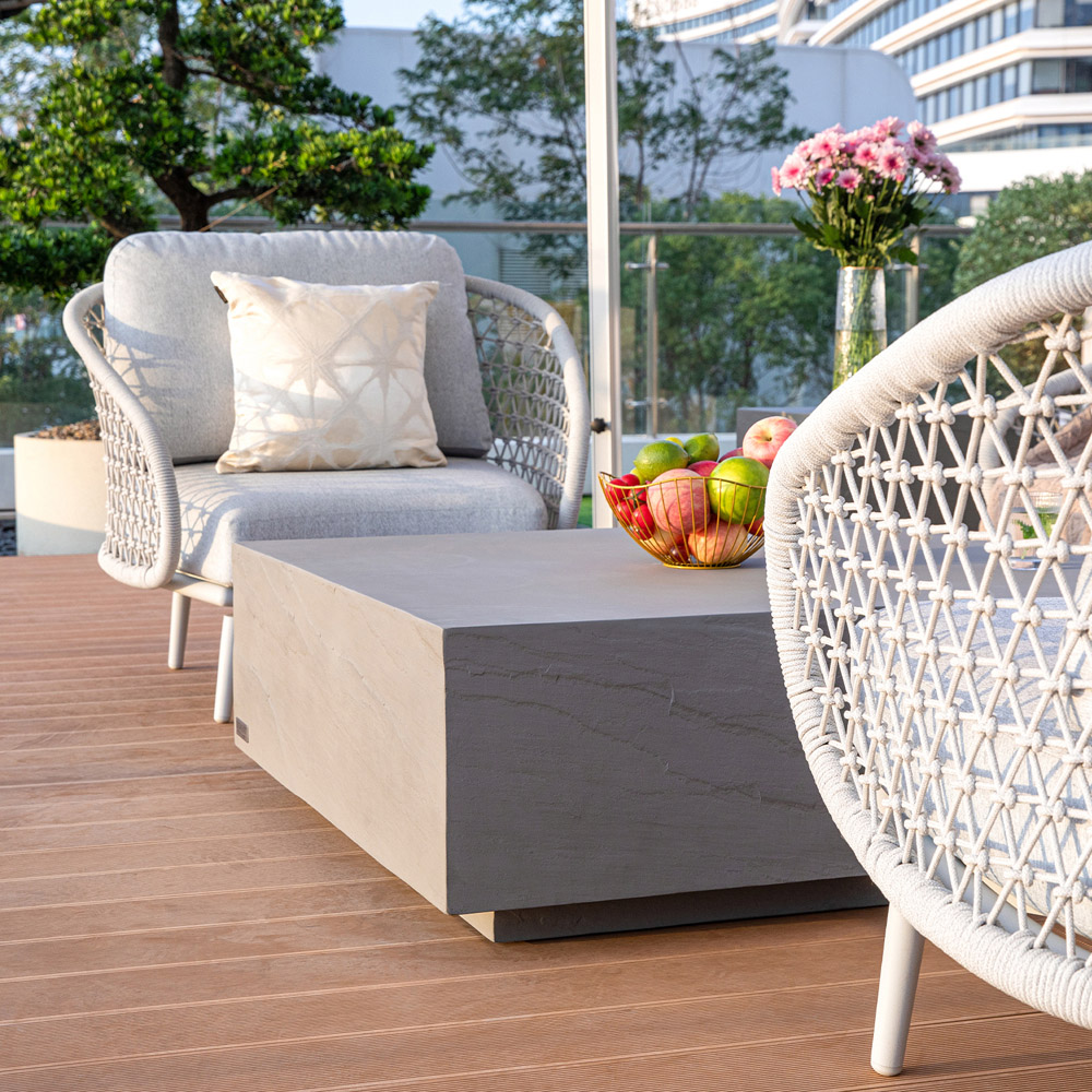 Elementi Colorado Space Grey Large Coffee Table Image 6