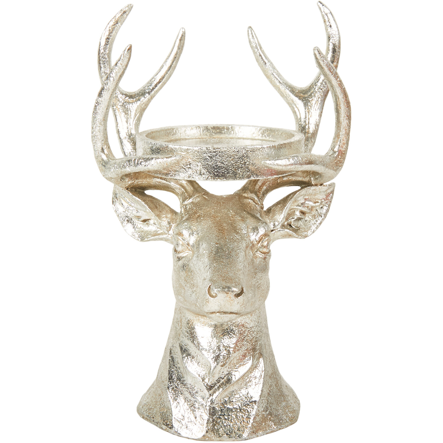 Reindeer Candle Holder Silver - Silver Image 3