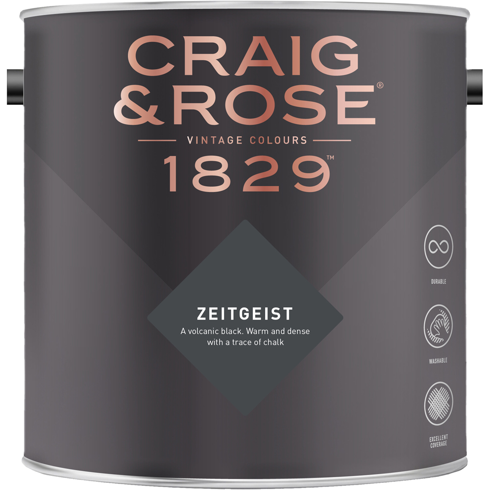 Craig & Rose Kitchen and Bathroom Zeitgeist Eggshell Paint 750ml Image 2