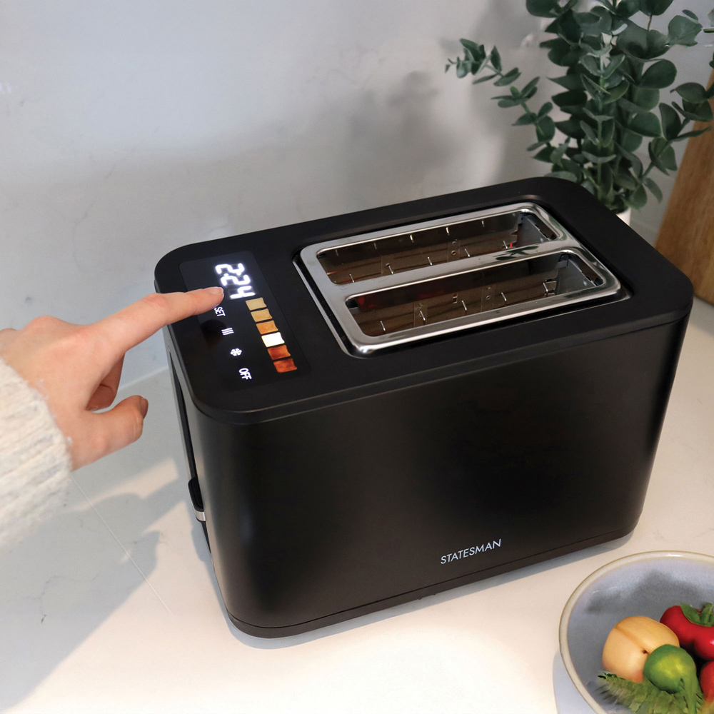 Statesman SKT02918B Black 2 Slice Digital Toaster 900W Image 8