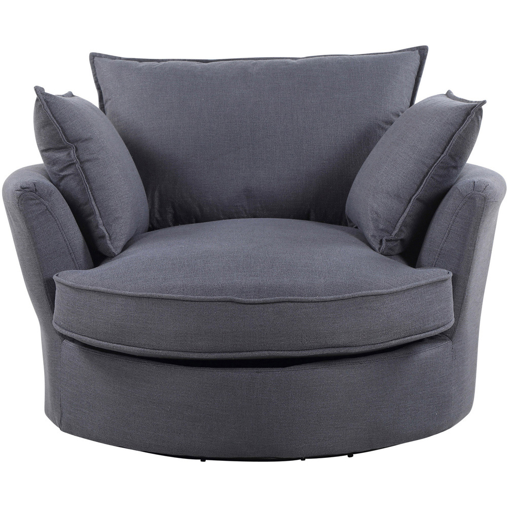 Artemis Home Irwin Ash Swivel Cuddle Chair Image 2