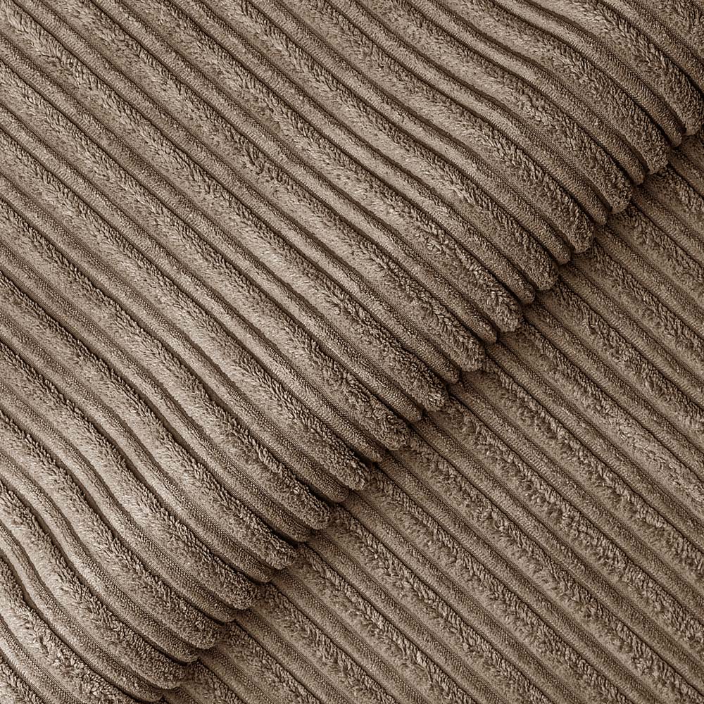 Luxor 4 Seater Coffee Jumbo Cord Full Back Right Hand L Shape Corner Sofa Image 5