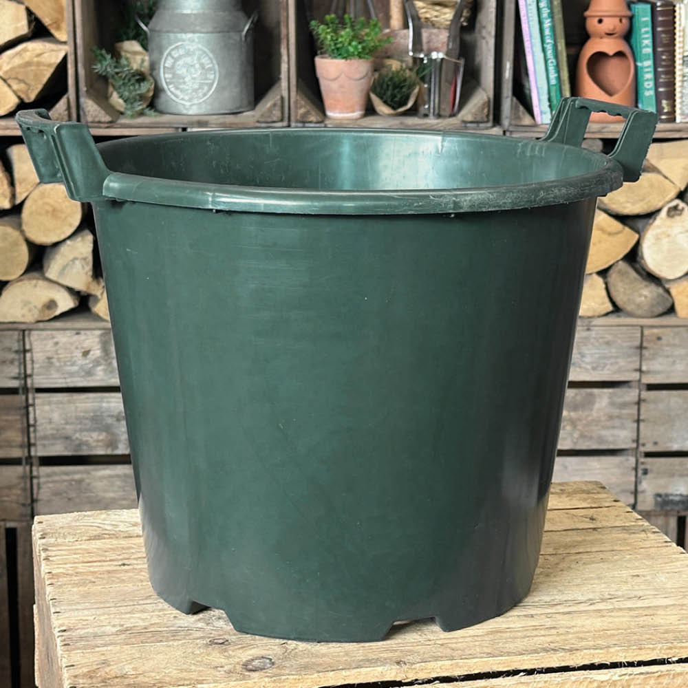 YouGarden 30L Green Heavy Duty Pot 3 Pack Image 2