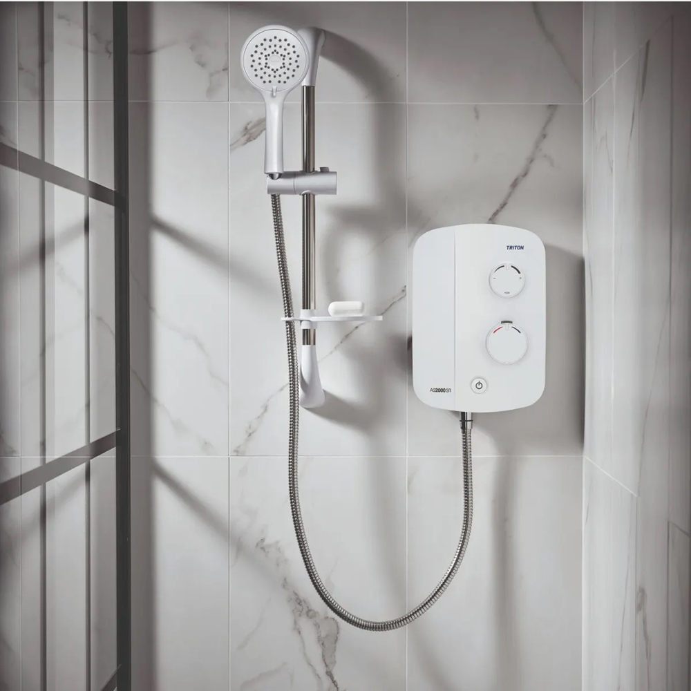Triton AS2000SR Silent Running Thermostatic Power Shower Image 2