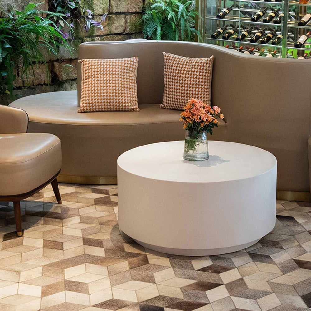 Elementi Rome Cream White GRC Coffee Table Image 5