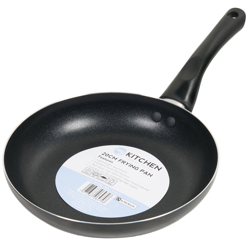 20cm Aluminium Frying Pan Image 3