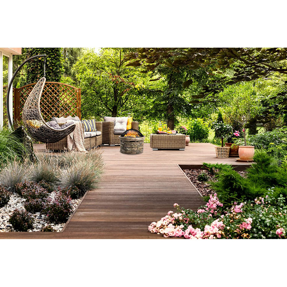 Centurion Fireology SAMUI 3 in 1 Beige Garden Fire Pit Image 2