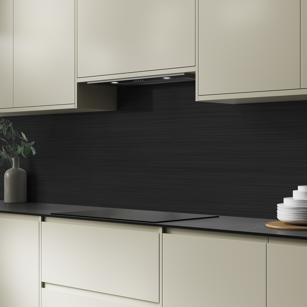 Alloy Brushed Copper and Carbon Kitchen Splashback 3000 x 750 x 4mm Image 2