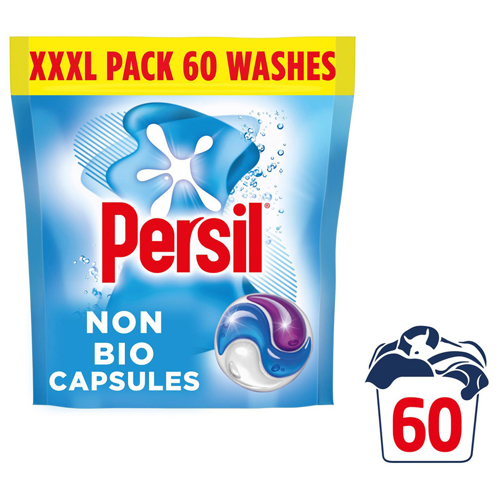Persil Non Bio Capsules XXL 36 Washes 1.266kg 5 Pack Image 4