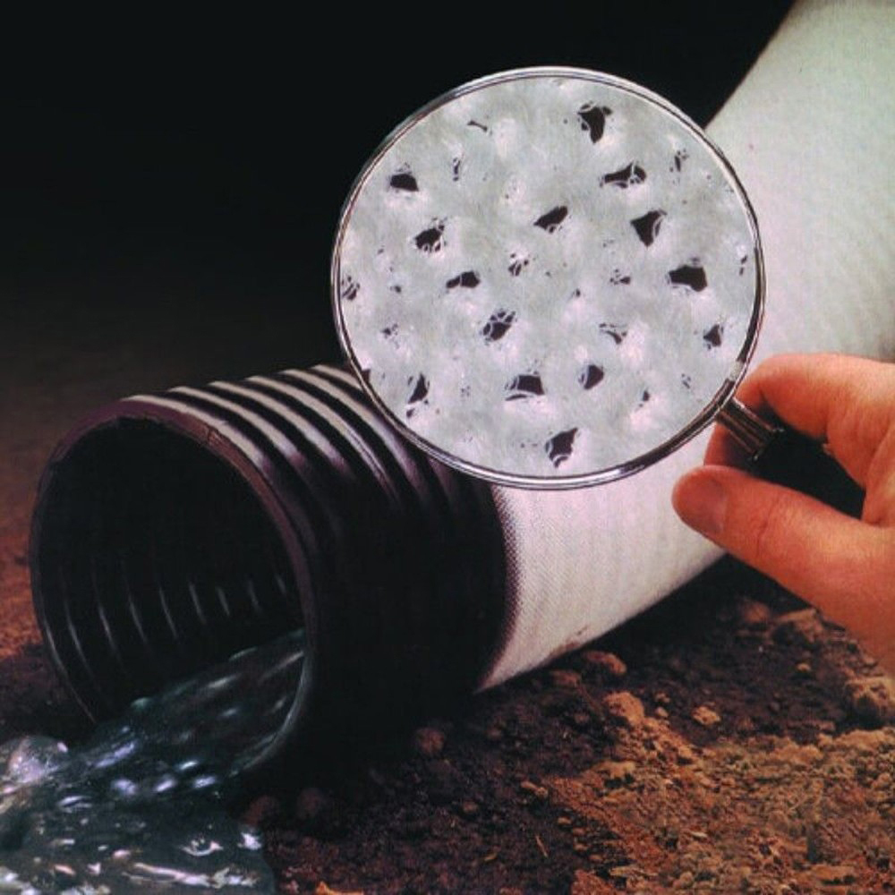 PBSL Group Land Drain Filter Sleeve 100mm x 50m Image 5