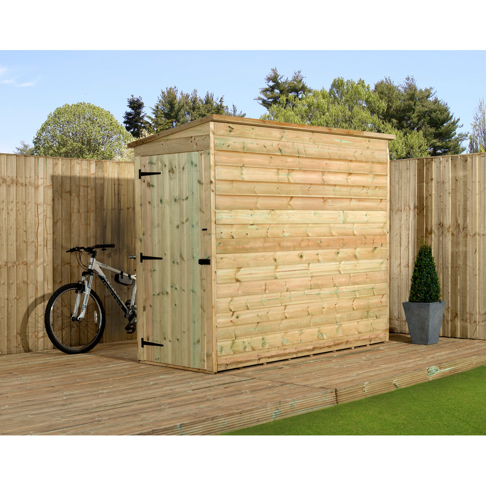 Empire Sheds 2200 5 x 3ft Tongue and Groove Pent Garden Shed Image 4