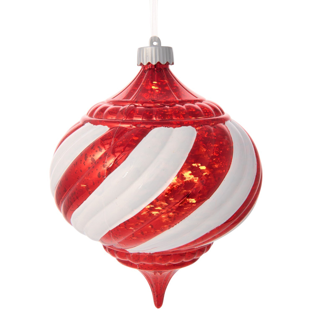 Candy Cane Twist Bauble Image 2