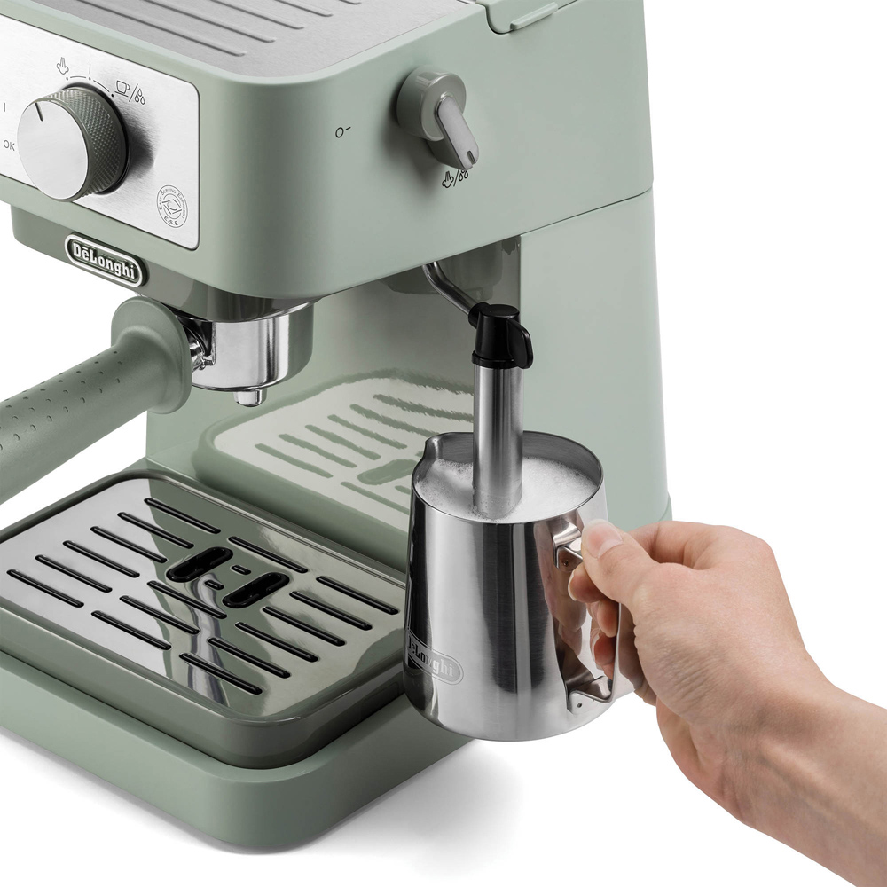 De'Longhi EC260.GR Green Stilosa 1L Manual Coffee Machine Image 5