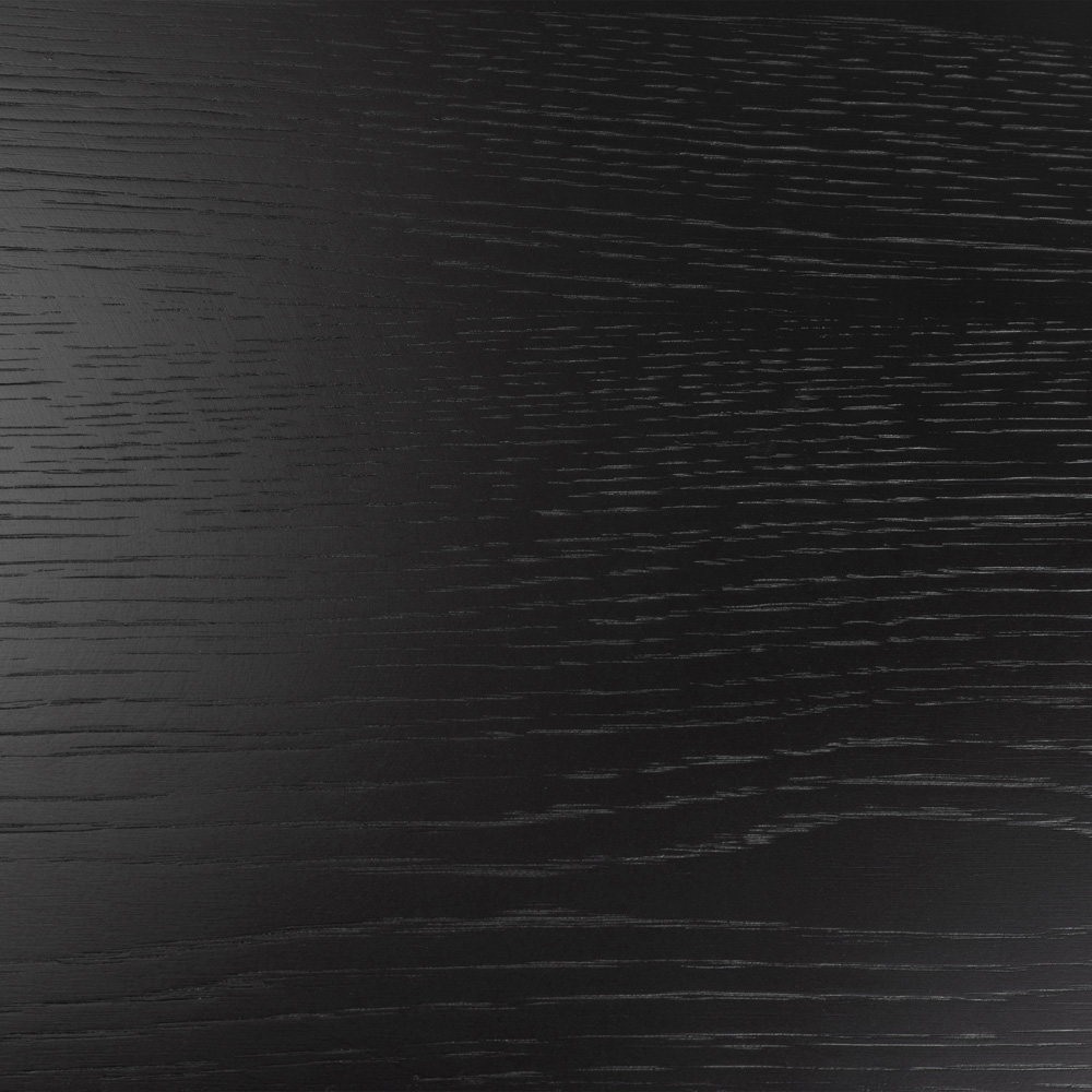 Florence Roxby 4 Seater Matt Black Round Dining Table Image 8