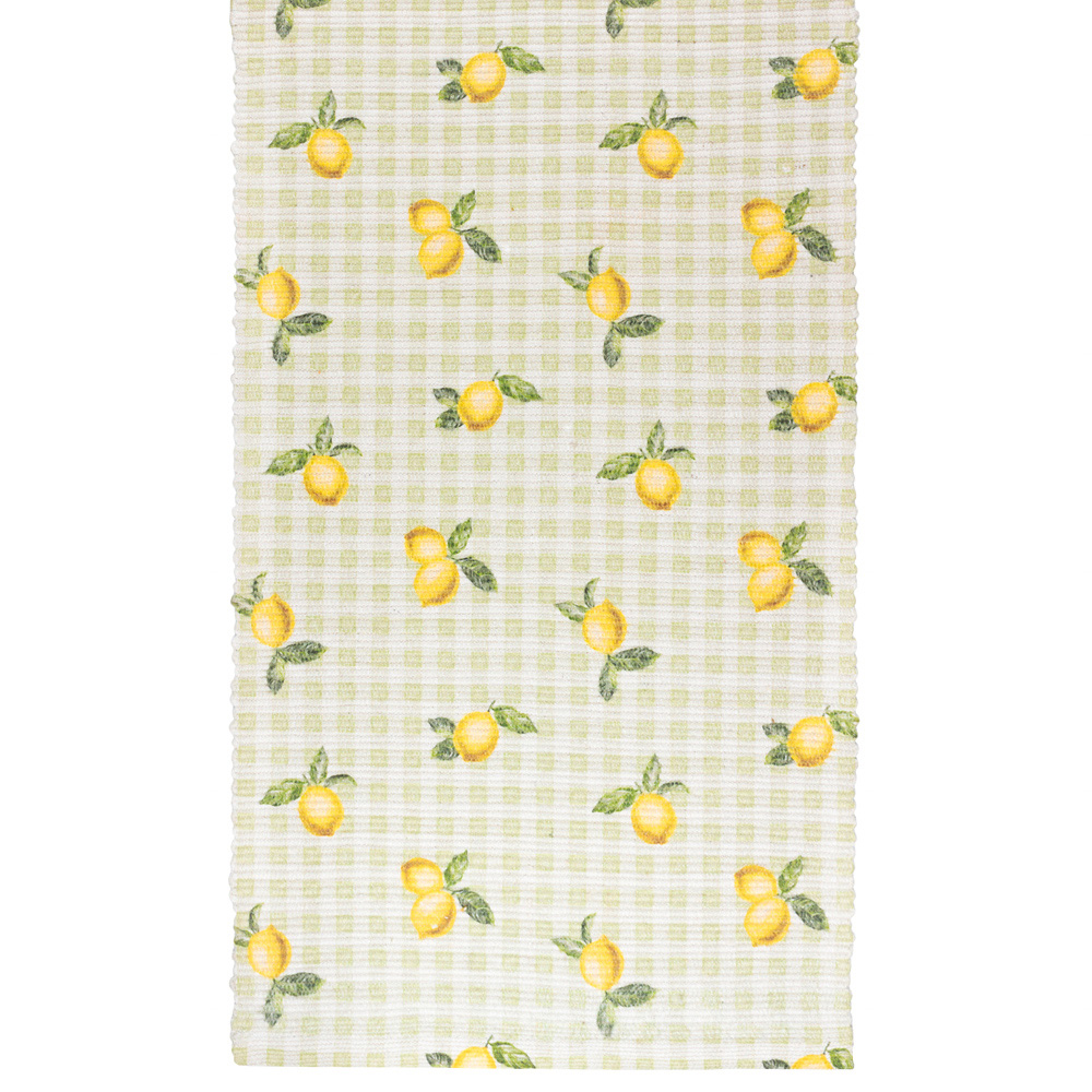 Furn Fruits Green Lemons Table Runner 220 x 35cm Image 2