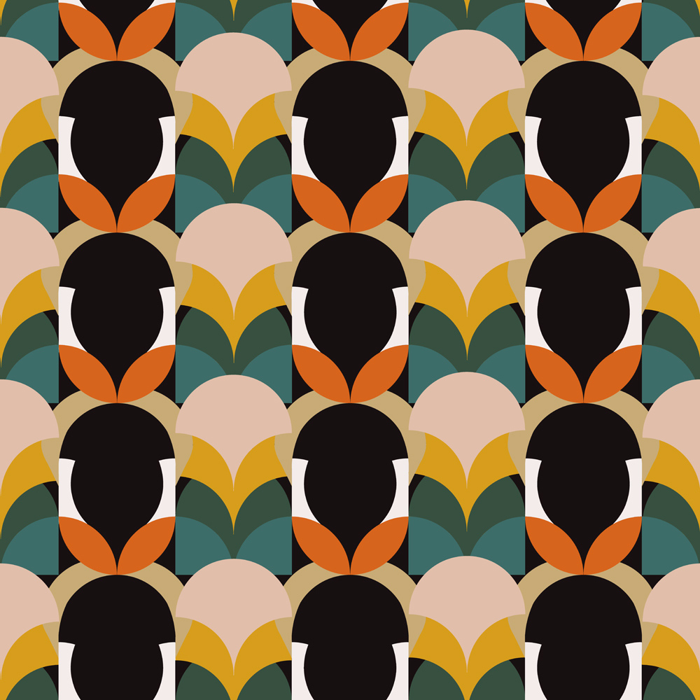 furn. Raeya Double Multicolour Duvet Set Image 6