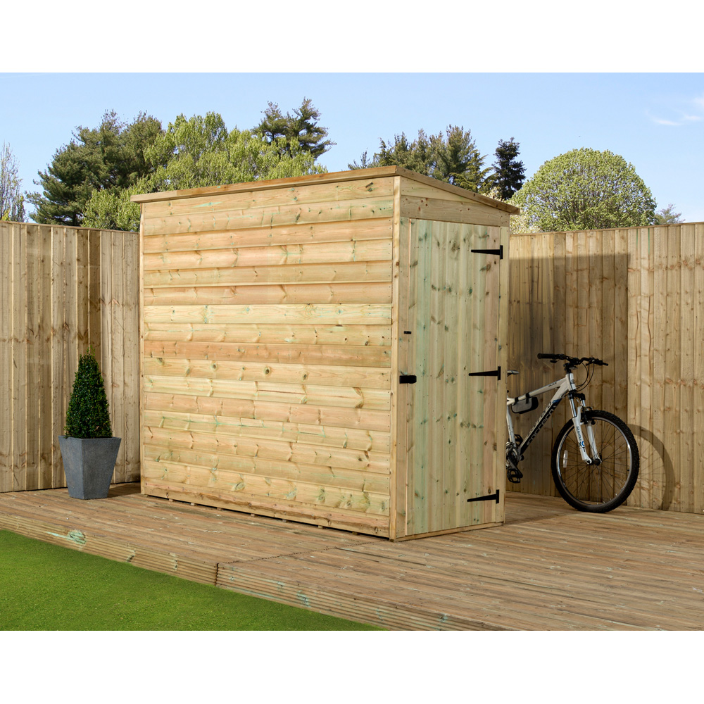 Empire Sheds 2200 6 x 3ft Tongue and Groove Pent Garden Shed Image 4