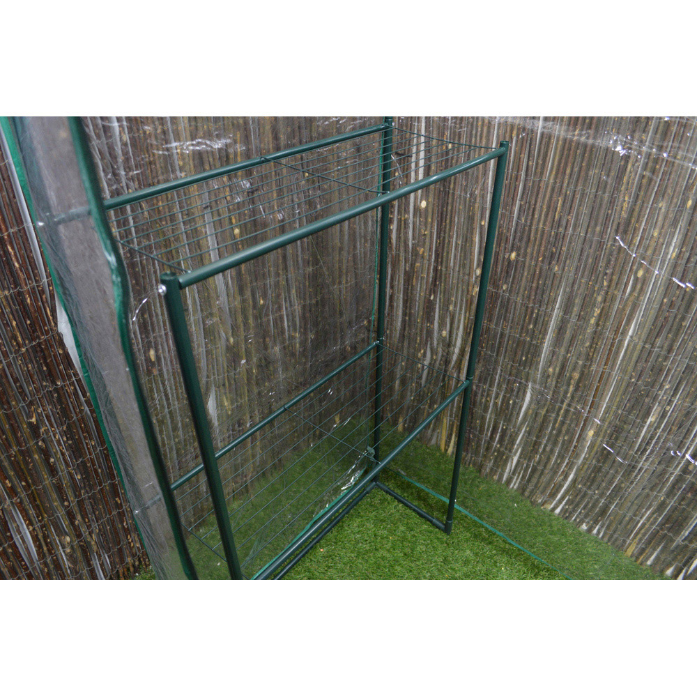 Samuel Alexander 4 Tier Green 2 x 5ft Walk In Garden Greenhouse Image 3