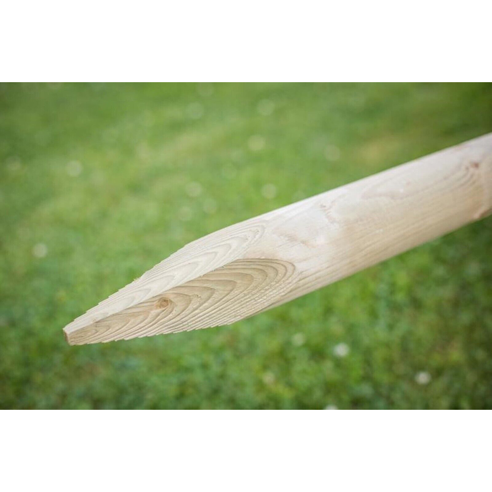 Inspirational Gifting Round Wooden Fence Post 1.2m x 50mm 25 Pack Image 2
