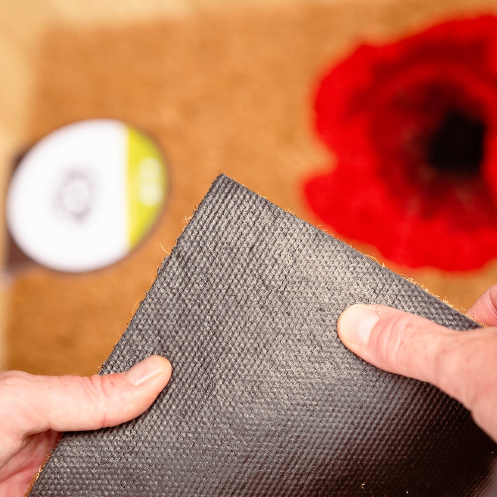 Coco & Coir Poppy Nectar Coir Door Mat 45 x 75cm Image 3