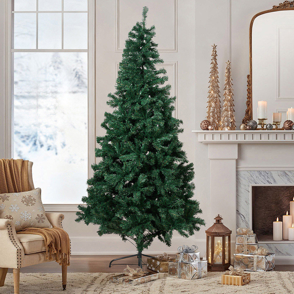 Living and Home Metal Stand Artificial Christmas Tree 5.9ft Image 7