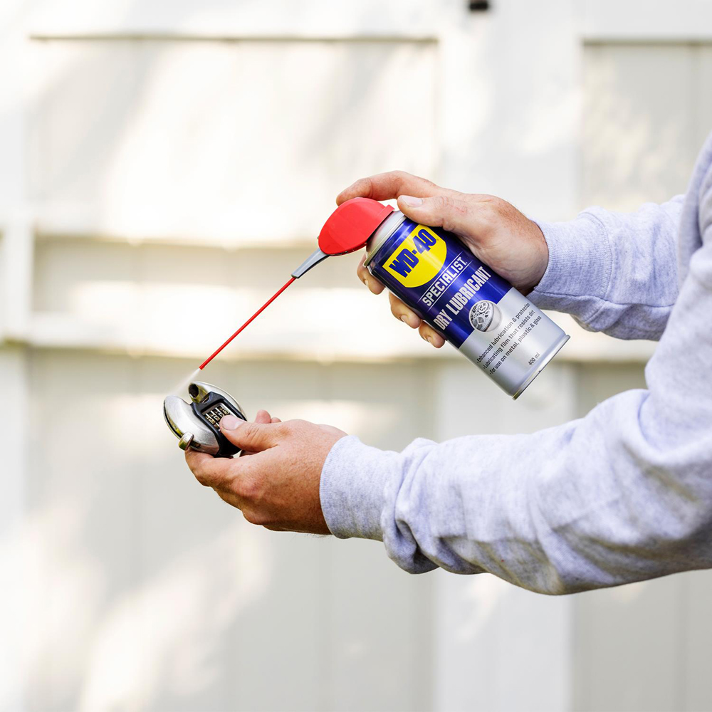 WD-40 Specialist Silicone Contact Cleaner Dry Lubricant Spray 400ml Bundle Image 3