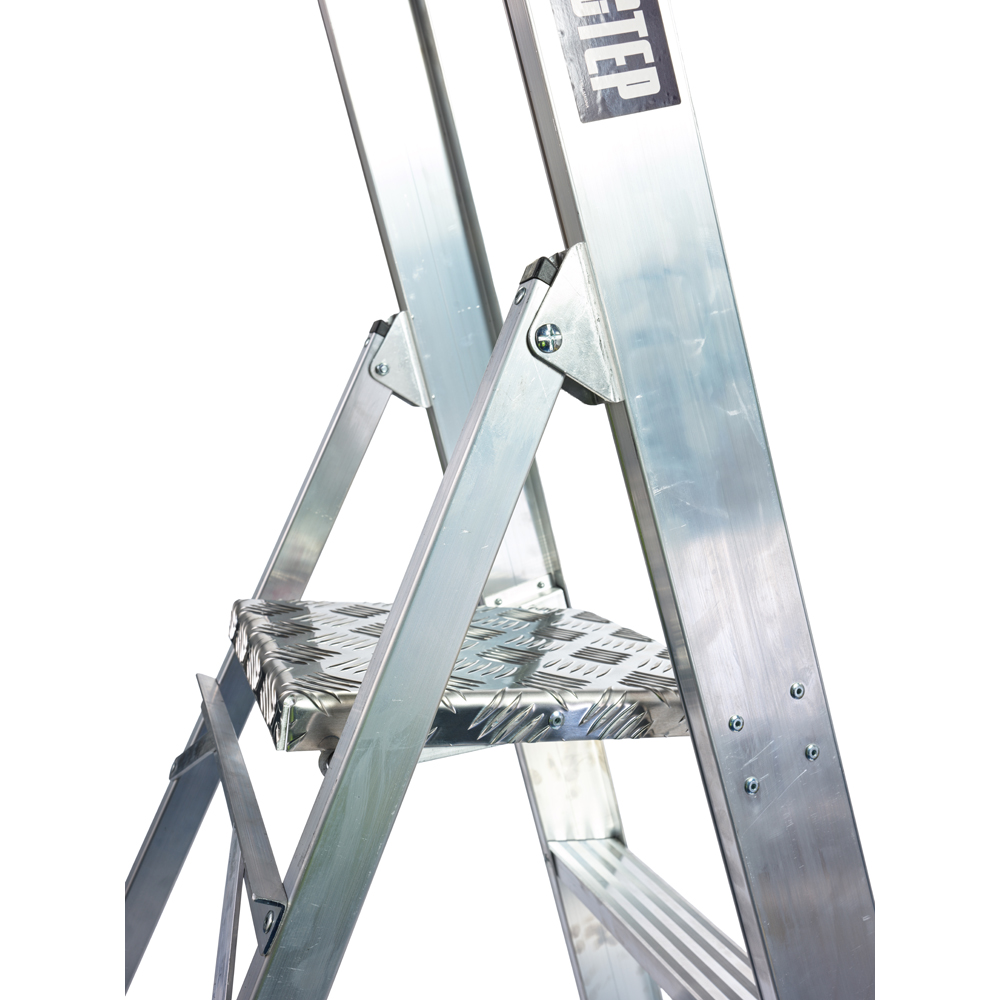 Lyte Ladders and Towers MagnaStep 8 Tread Aluminium Platform Step Ladder Image 4