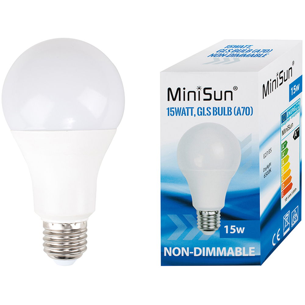 ValueLights 5 Pack E27 15W LED Light Bulbs Image 3