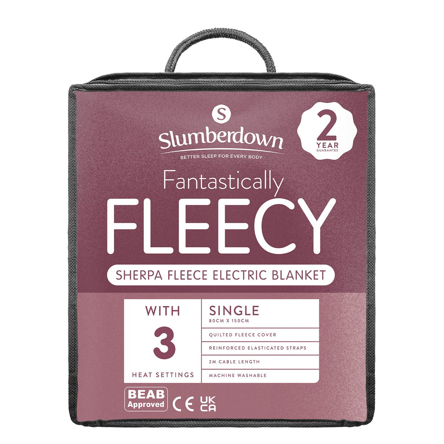 Slumberdown Fantastically Fleecy Electric Blanket Image