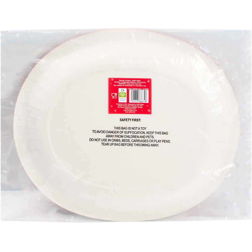 Pack of 4 Christmas Capybara Platters Image 5