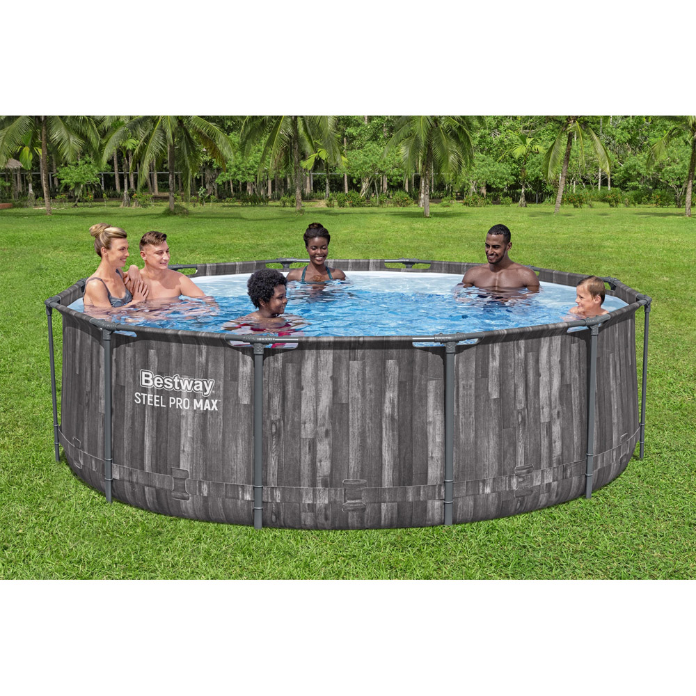 Bestway Steel Pro Max Round Pool Set 12ft x 39.5 inch Image 2