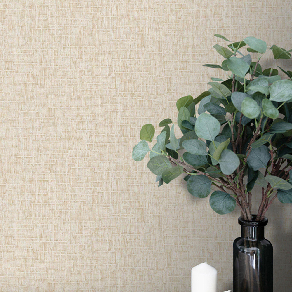 Design ID Engraved Beige Wallpaper Image 5