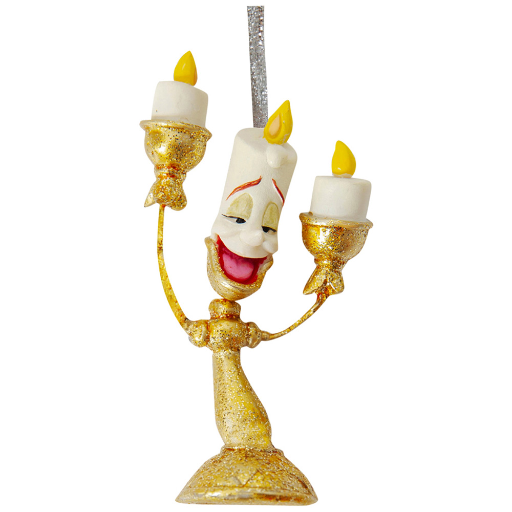 Disney Beauty and The Beast Resin Hanging Decoration 4 Pack Image 4
