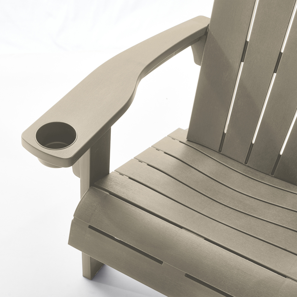 Keter Set of 2 Silver Sage Adirondack Chair Image 5