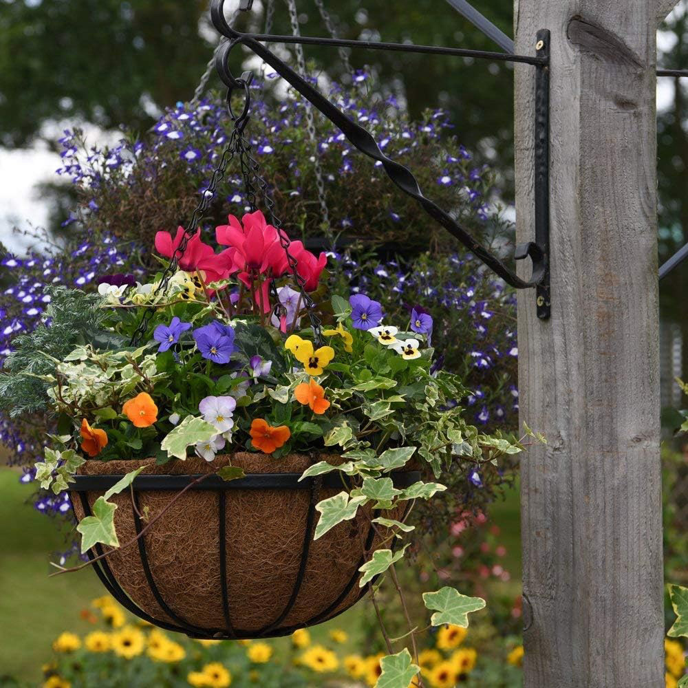 Garden Gear Garden Grow Hanging Basket and Liner 2 Pack Image 3