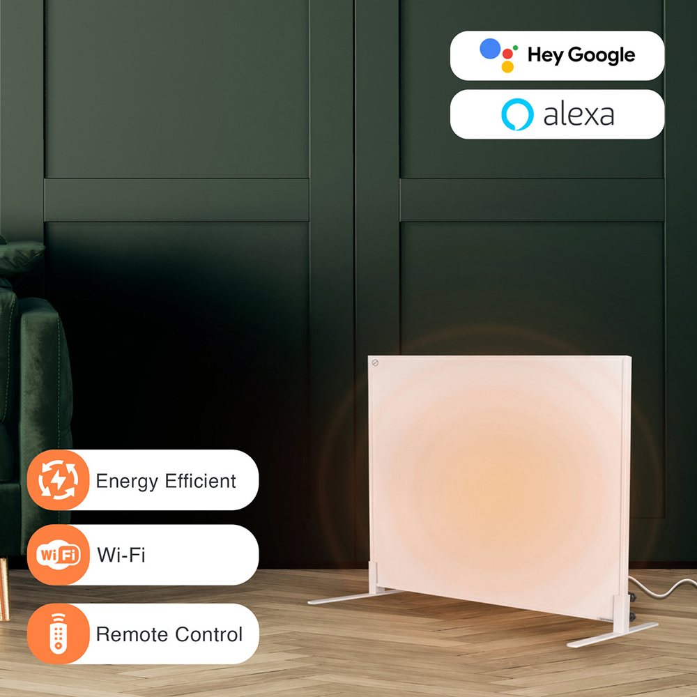 Mirrorstone Nexus Portable WiFi Infrared Heating Panel 350W Image 5