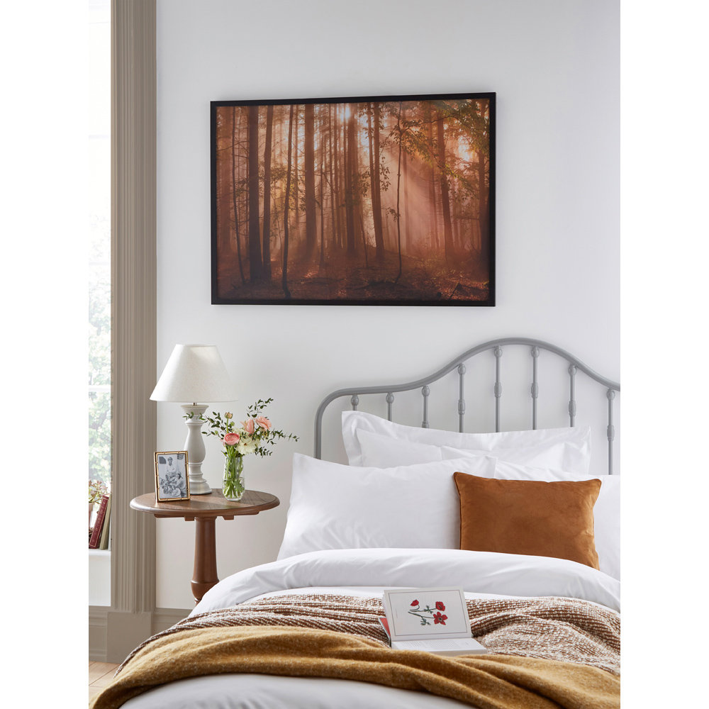 Laura Ashley Sunlit Trees Black Frame Wall Art 50 x 70cm Image 2