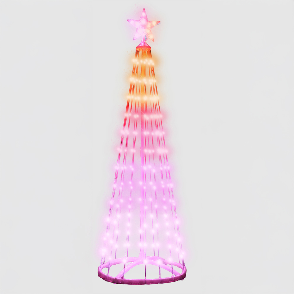 Xmas Haus 202 LED RBG Tree 1.5m Image 2