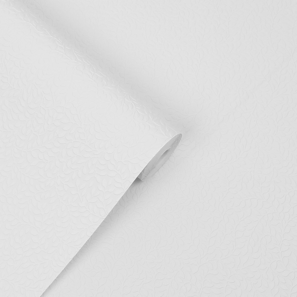 Laura Ashley Little Vines Paintable White Wallpaper Image 2