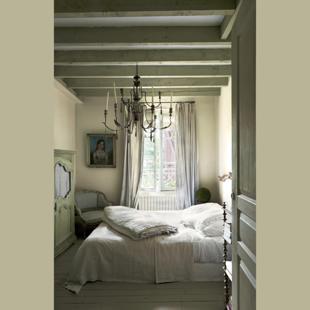 Farrow & Ball Estate Eggshell Ball Green Satin Paint 5L Image 4