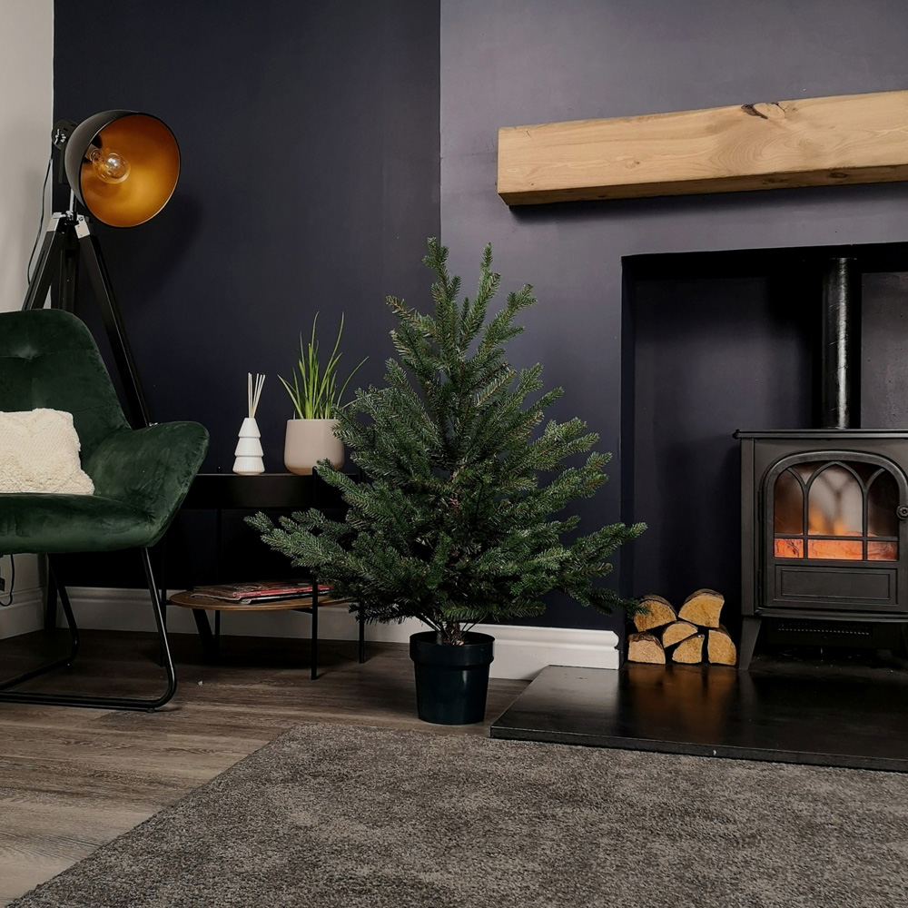 Premier Glenshee Spruce Potted Artificial Christmas Tree 3ft Image 7