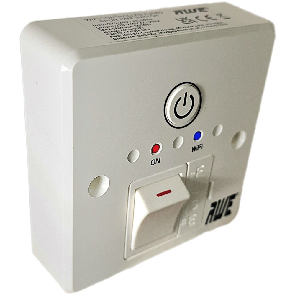 Awe Smart Wi-Fi Fused Timer Switch 13A 2 Pack | Homebase
