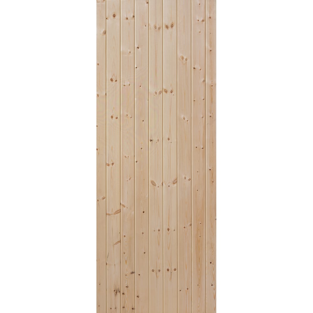 JB Kind Yellow Ledged and Braced Boarded External Door 1981 x 686mm Image 1